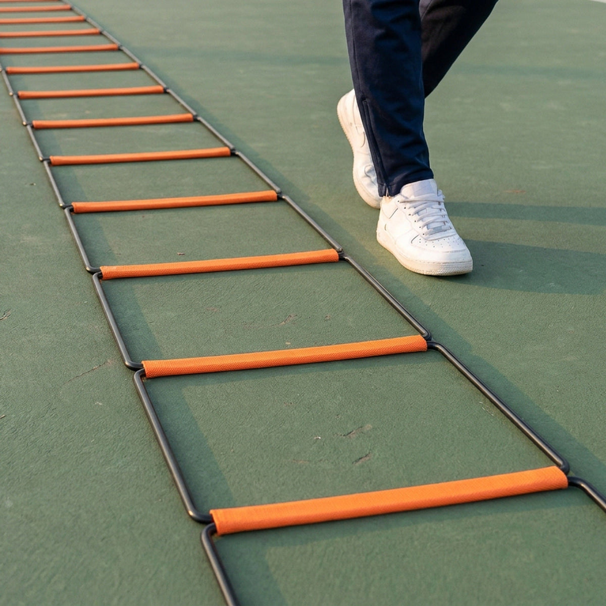 Agility Training Ladder – Foldable Multi-Functional Speed Ladder for Fitness, Jump Training, Footwork Drills & Sports Conditioning