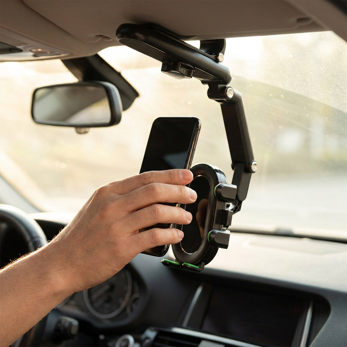 Rotating Car Phone Holder - Universal Car Phone Holder