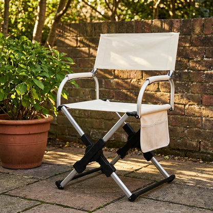 Aluminum Folding Chair – Lightweight Yet Strong Seat with Backrest for Outdoor Fishing, Travel, and Compact Storage
