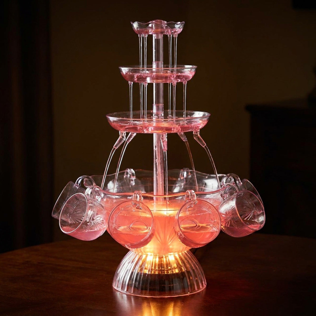 Retro Lighting Party Fountain