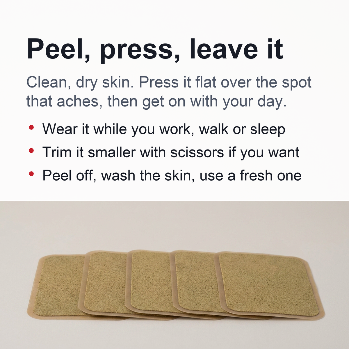 Varicose Veins Treatment Patch