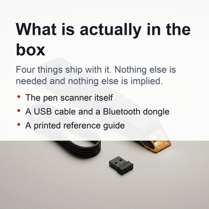 Digital Air Pen Scanner, Highlighter and Reader