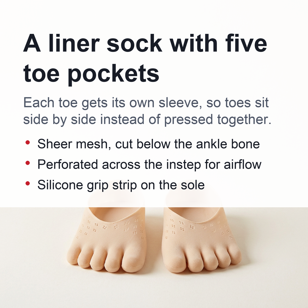 Pro joint Anti - Bunions Health Sock - Anti Bunions Health Sock, Anti Slip Socks for Bunions Small, Woman Toes Socks Cotton Five Finger Sock Low Cut Mesh