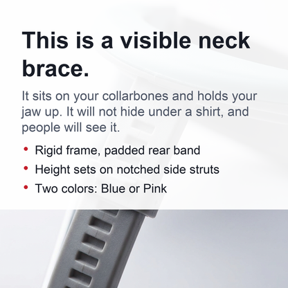 Neck Pain Helper Braces - Revolutionary Neck Support Brace for Neck Pain, Discreet & Lightweight Cervical Collar