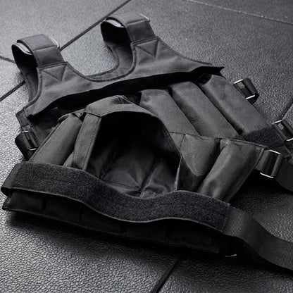 Adjustable Exercise Loading Weight Vest - Up to 65lbs Weighted Vest Adjustable for Exercise