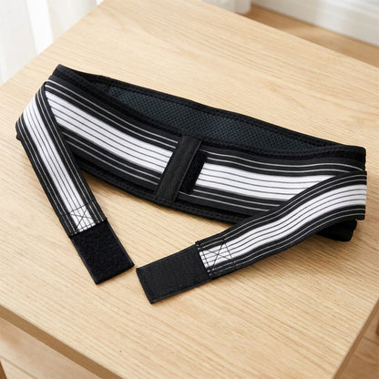 Sacroiliac Hip Support Belt - Adjustable Compression Belt for the Hips and Lower Back, One Size, Black