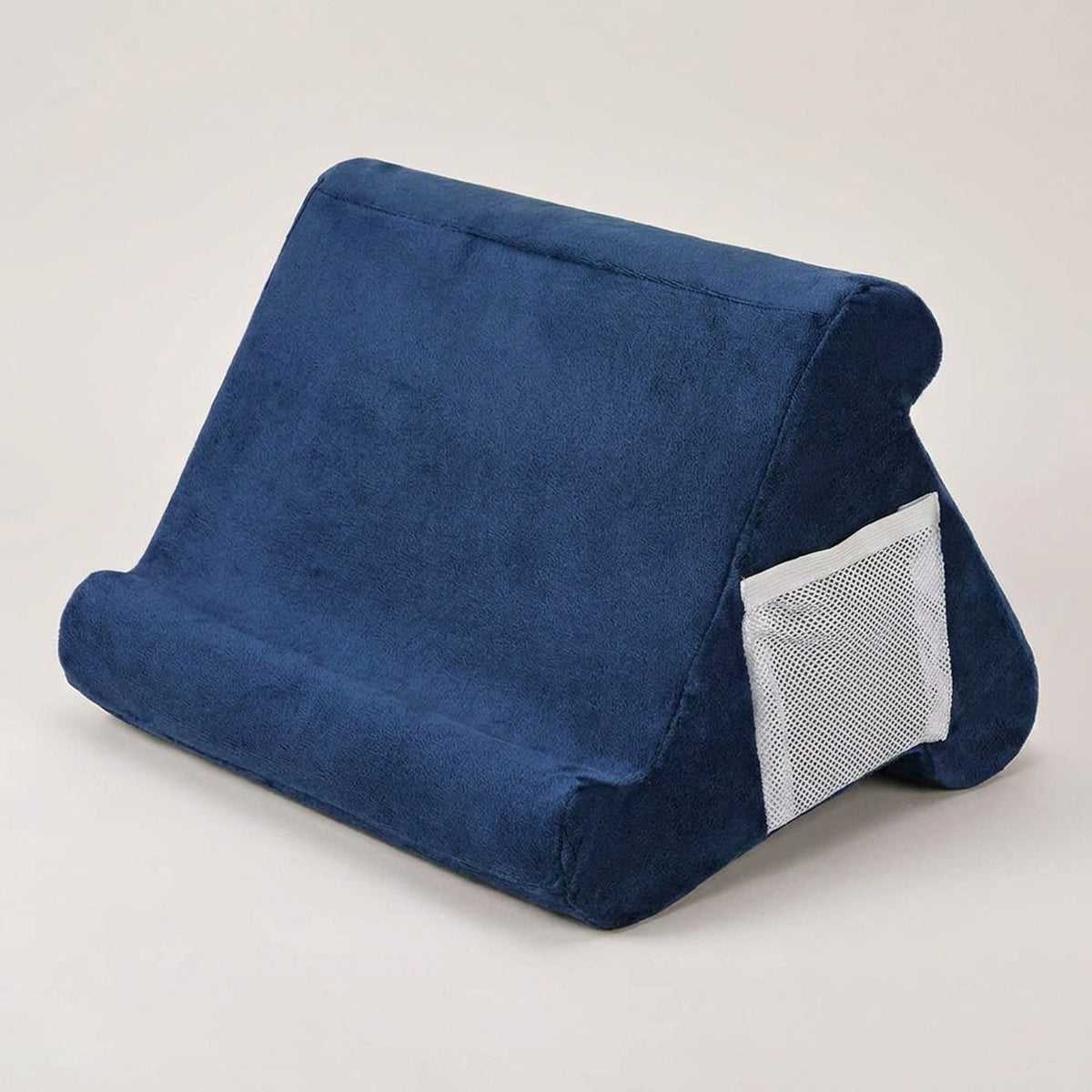 Pillow Tablet Stand - Foam Wedge Holder for Tablets, E-Readers, Phones and Books, Three Reading Angles for Bed, Sofa and Desk