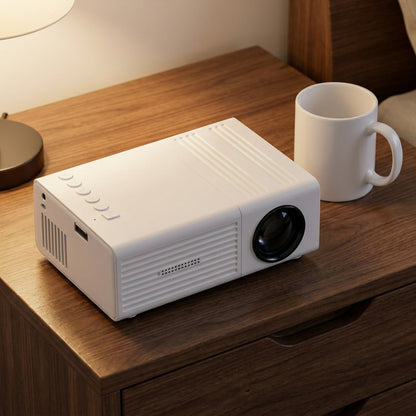 Portable Mini Projector – 1080P Supported Pocket Projector for Movie Nights and Gaming