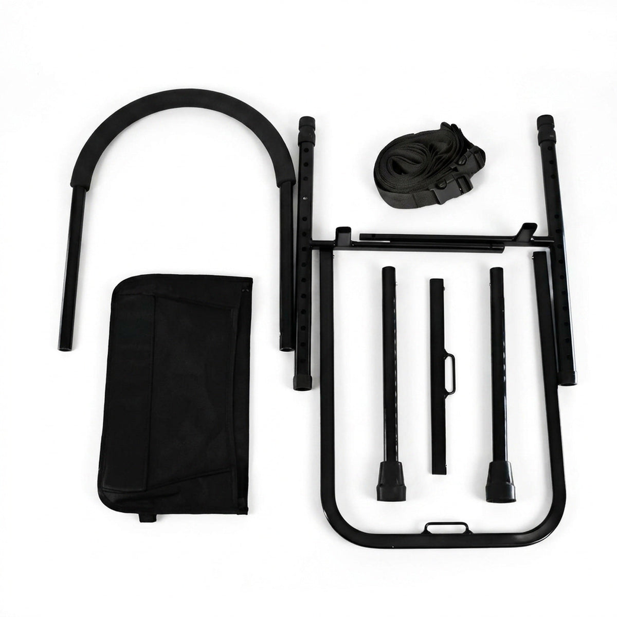 Elderly Safety Bed Guard Rail - Adjustable Height and Fall Prevention Bed Rails for Adults