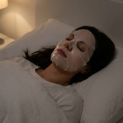 Bio-Collagen Deep Wrinkle-Lifting Mask – Powerful Hydrolyzed Collagen Overnight Hydrogel for Revitalizing, Firming & Reversing Signs of Aging