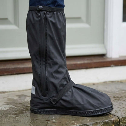 Waterproof Boot Covers - Waterproof Rain Boot Shoe Cover with Reflector