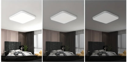 Solar LED Ceiling Light with Remote – Energy-Saving Sunset-to-Dawn Lighting for Indoor & Outdoor Spaces