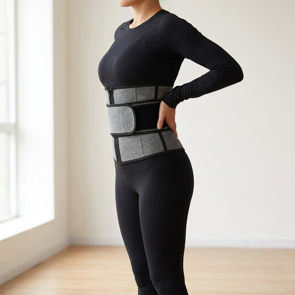 Women Waist Trainer Neoprene Body Shaper Belt - Belt Tummy Control Waist Trimmer Slimming Belly Band Shaper