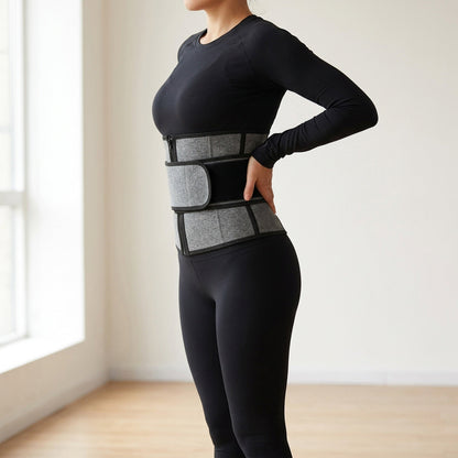 Women Waist Trainer Neoprene Body Shaper Belt - Belt Tummy Control Waist Trimmer Slimming Belly Band Shaper