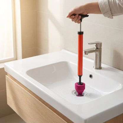 High-Pressure Silicon Toilet Plunger – Powerful One-Shot Solution for Fast & Easy Drain and Pipe Unblocking