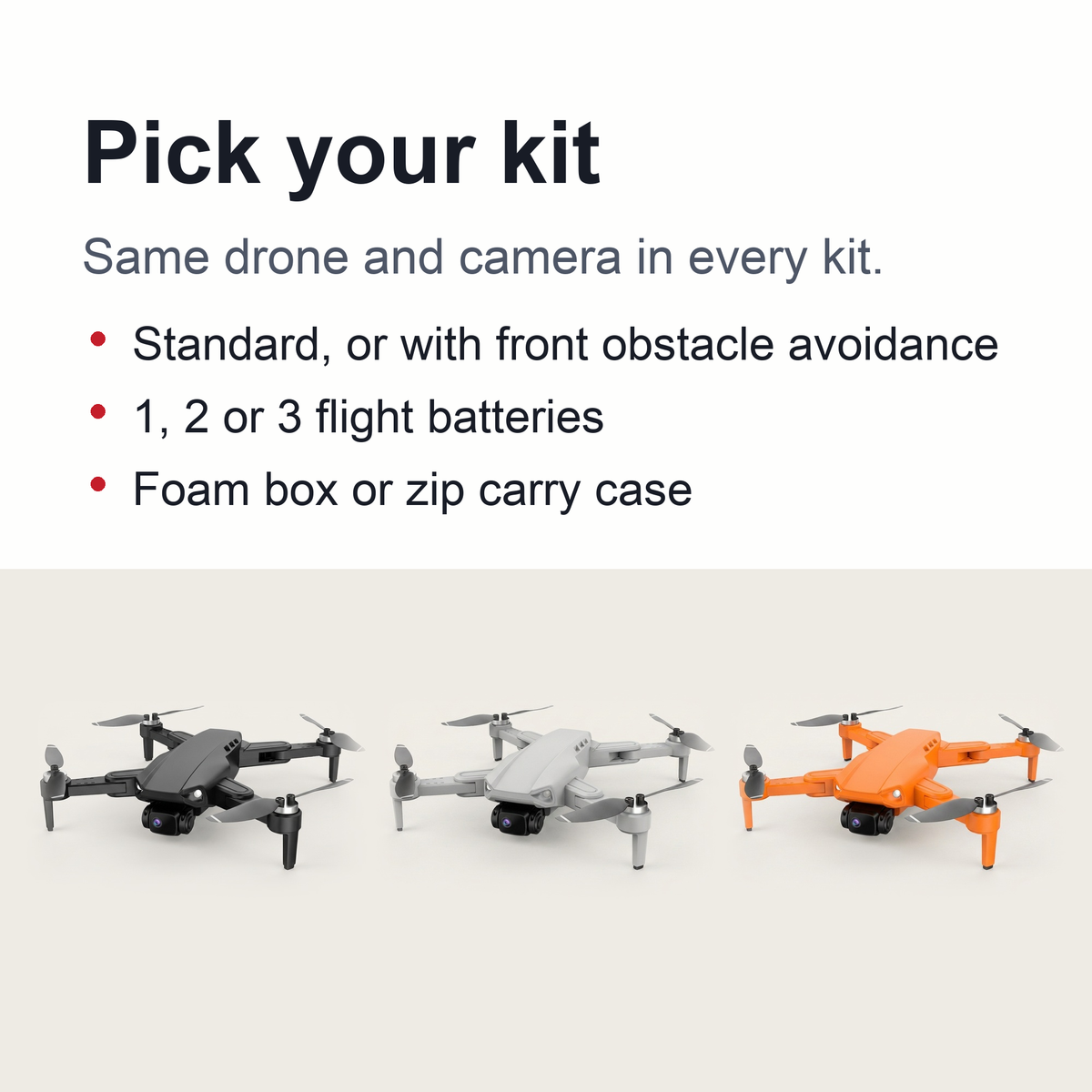 Drone with Camera – L900 Pro SE GPS RC Drone, Dual HD Camera, Foldable & Brushless