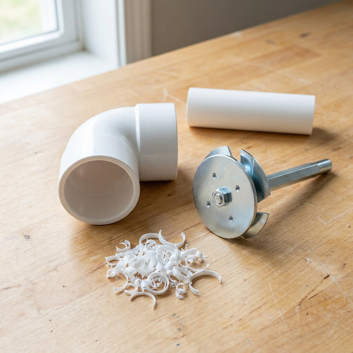 PVC Pipe Reamer Set – Plumbing Fitting Saver & PVC Socket Saver for Schedule 40 PVC and ABS