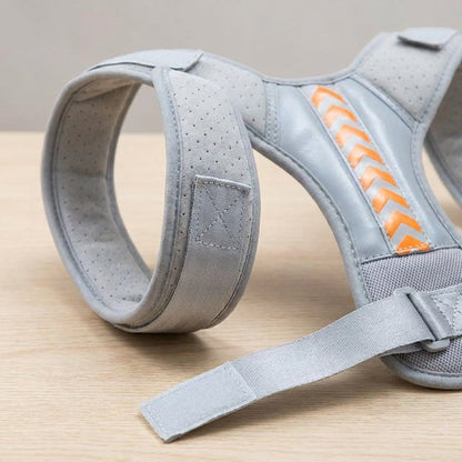 Adjustable Shoulder Posture Support Brace, Padded Figure-Eight Harness