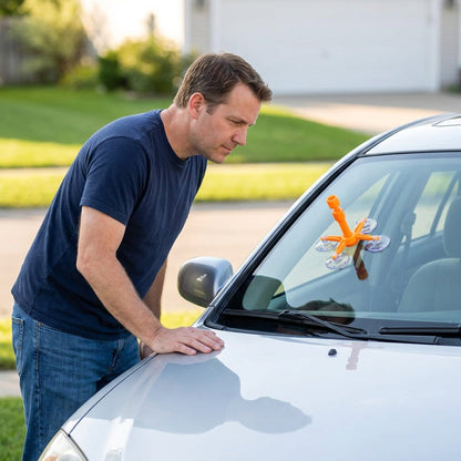 Windshield Repair Kit – Cracked Glass Repair Kit to Fix Chips, Cracks and Star-Shaped Cracks