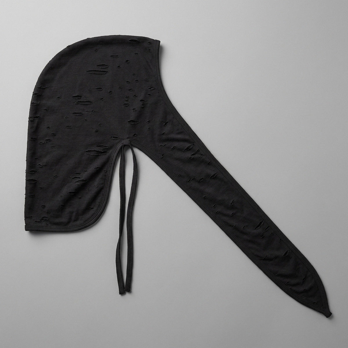 Vintage Hole Cotton Durag Headband – Long-Tail Pirate Style Bandana for Hip Hop Fashion, Cycling, and Trendy Urban Headwear