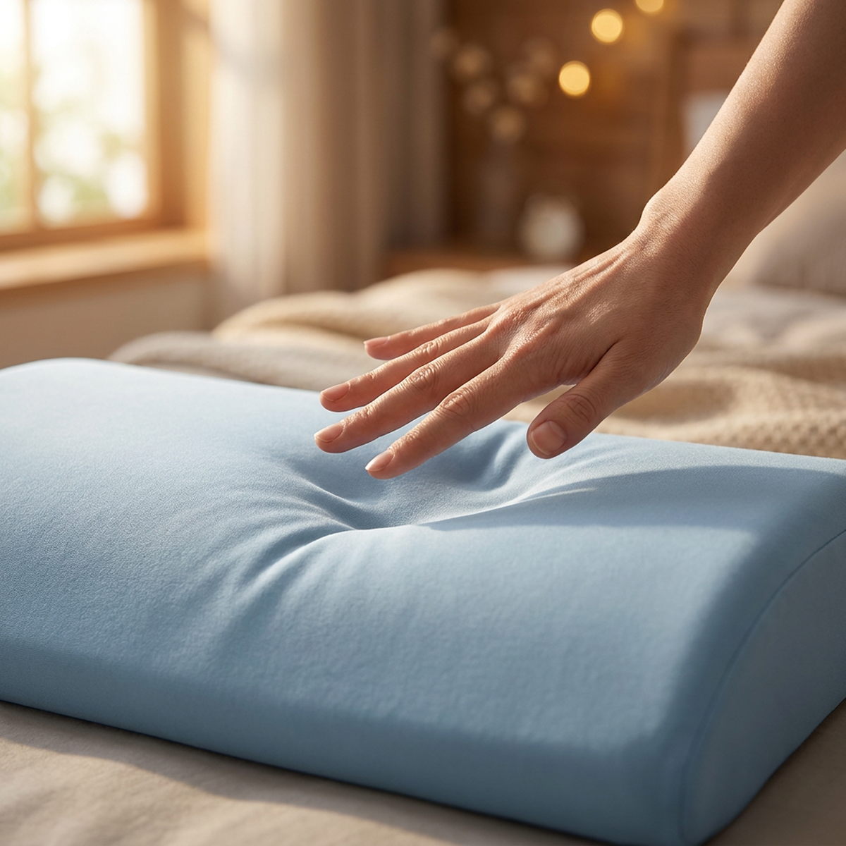 Lumbar Sleep Pillow — The Midnight Gap