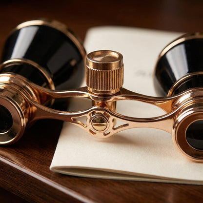 Vintage Opera Glasses — Compact Theater & Racecourse Binoculars, With or Without Handle