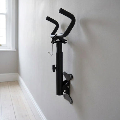 Space-Saving Bike Wall Mount Rack – Foldable Bicycle Hanger with Rim Protection