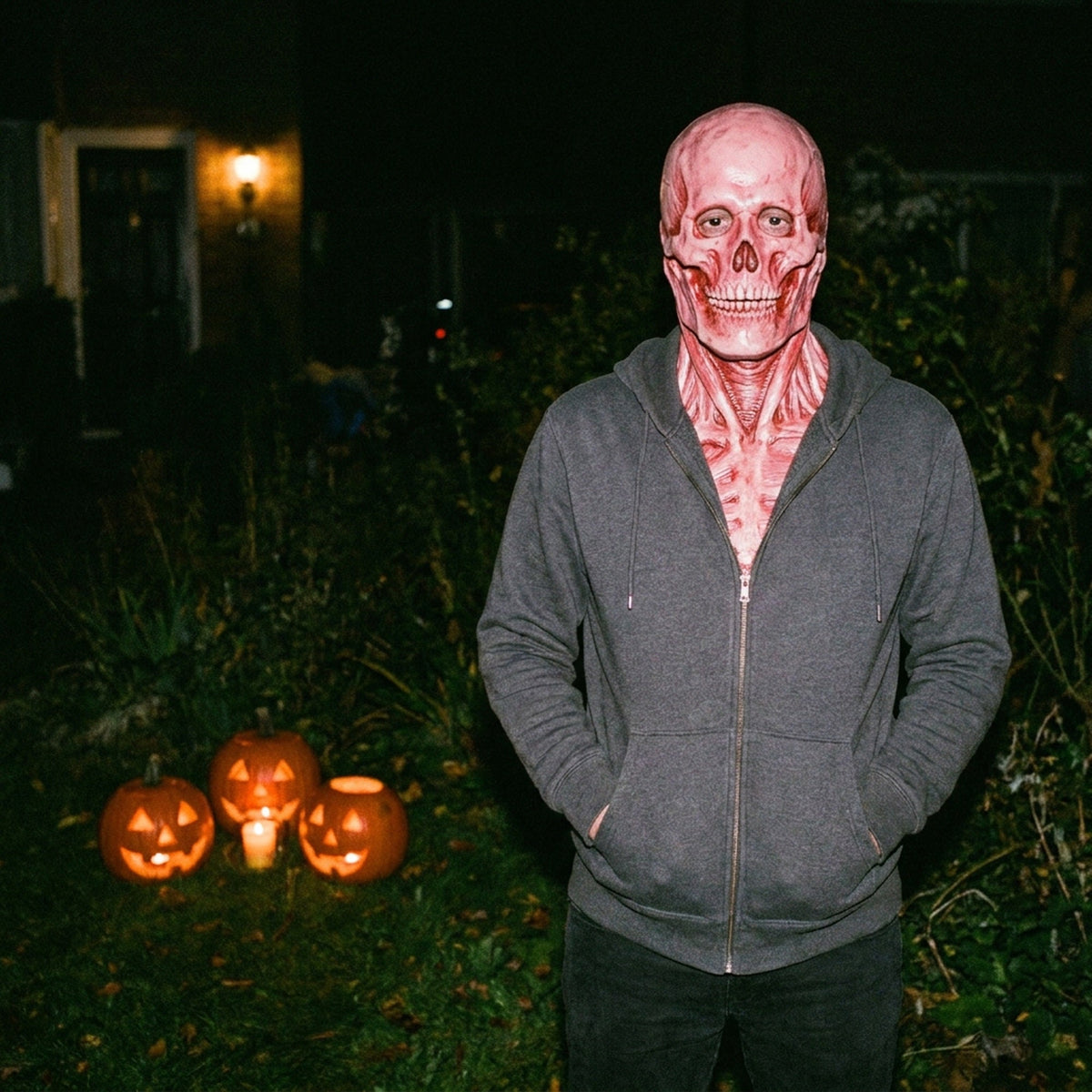 Halloween Double Layer Mask - Scary Masks for Adult Costume Party