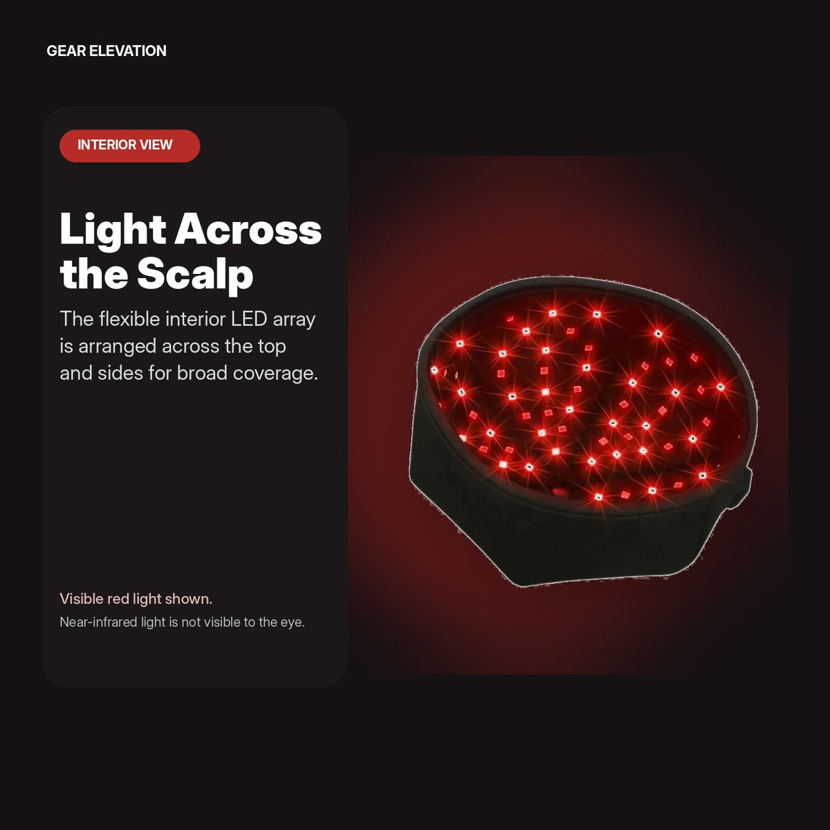 Infrared Red Light Therapy Cap - Hair Regrowth Hat Depression Anxiety And Stress Relief Thermal Helmet Scalp Massager