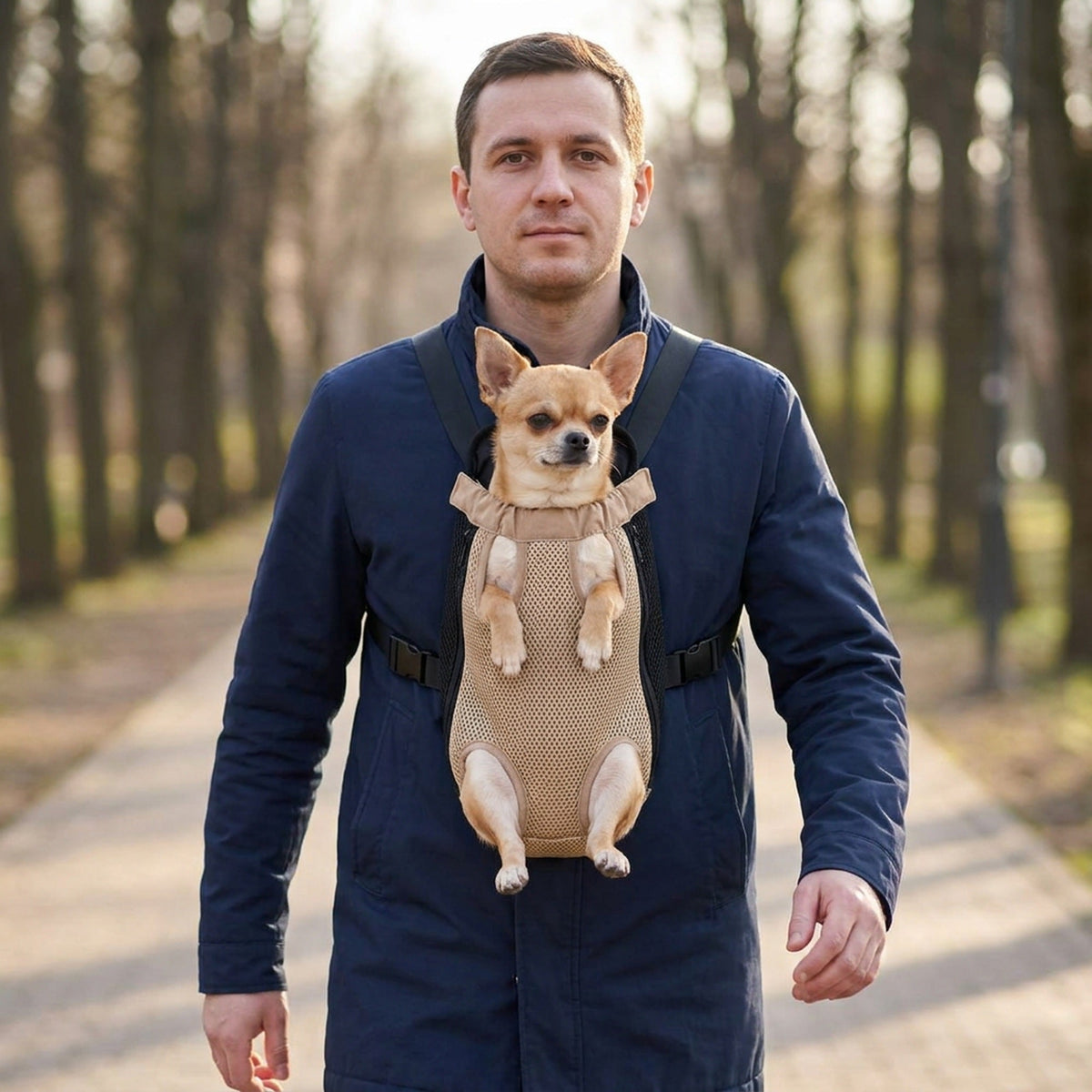 Pet Backpack - Travel Pet Carrier Backpack for Small Dogs and Cats