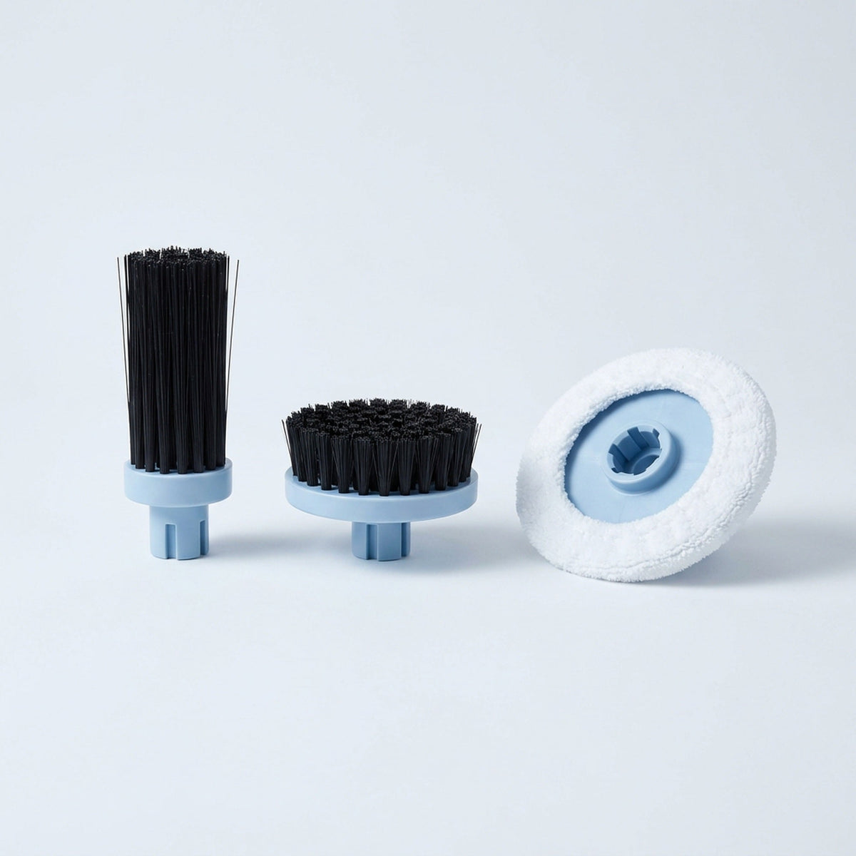 Cordless Electric Spin Scrubber — Handheld Power Cleaning Brush with Three Interchangeable Heads