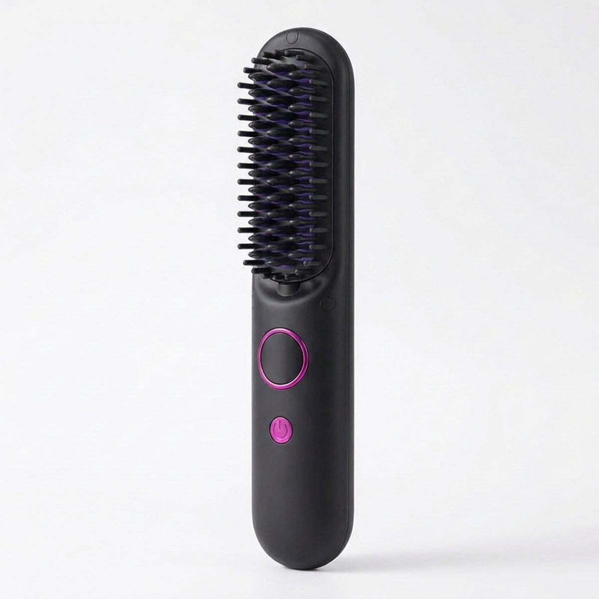 Cordless Heated Straightening Brush – Rechargeable, Nine Heat Settings, Travel Size