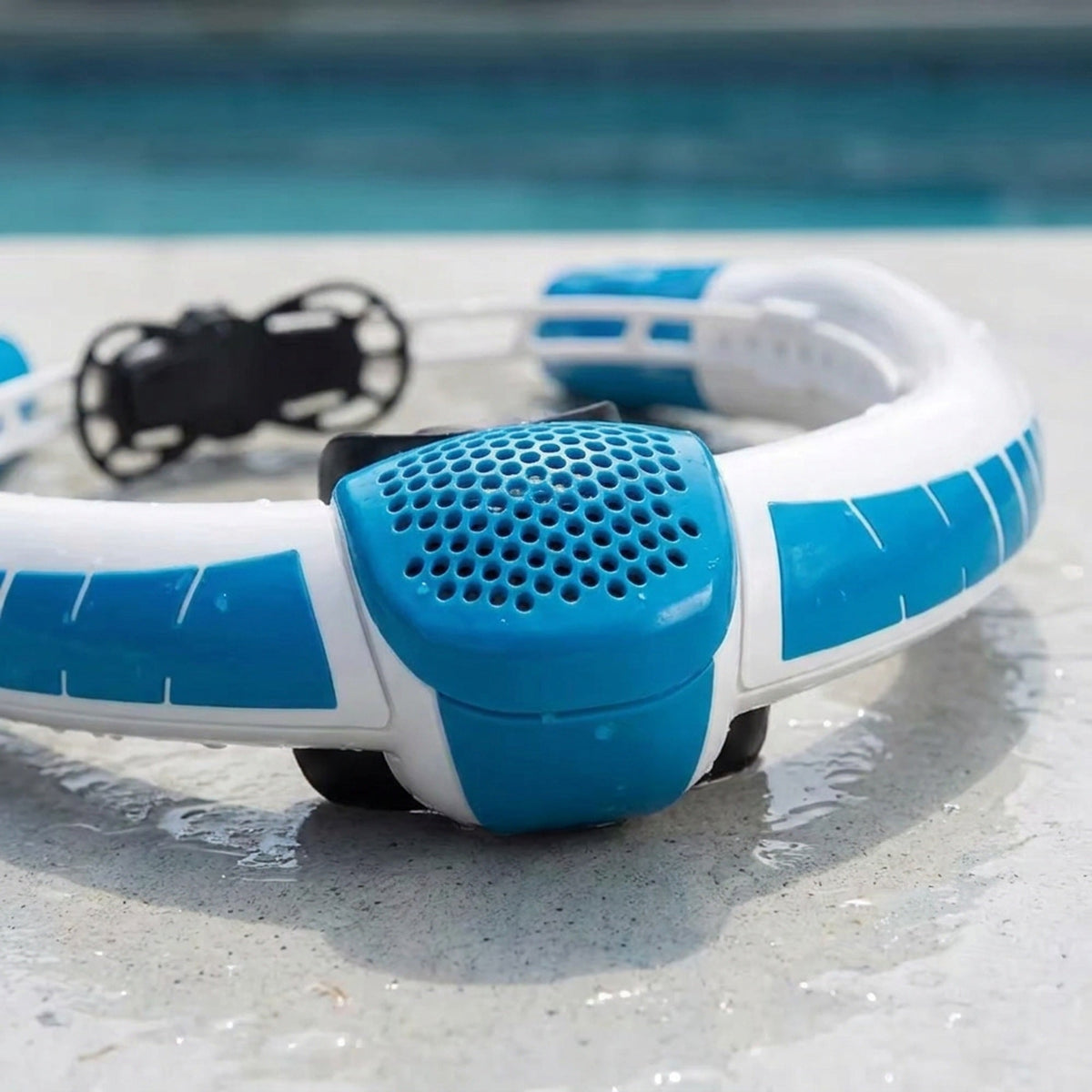 Adult Front Snorkel - Over-the-Head Swim Snorkel with Splash Guard, for Surface Snorkeling