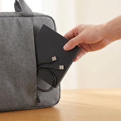 External CD/DVD Drive - Portable USB Optical Drive for Laptops & Desktop Computers