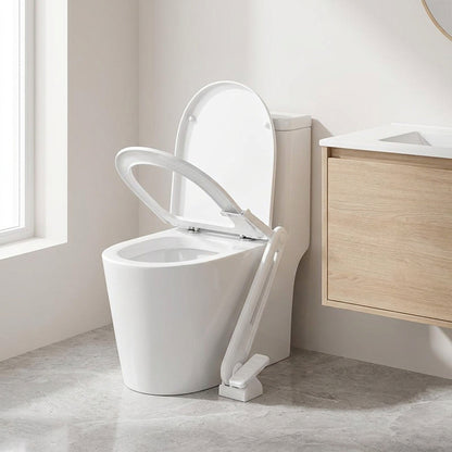 Foot Pedal Toilet Seat Lifter – Hands-Free Lifter for Standard Plastic Seats
