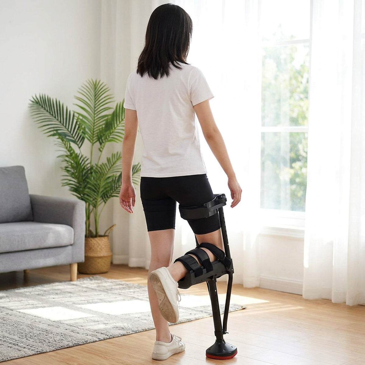 Hands-Free Crutch for Leg & Knee Support