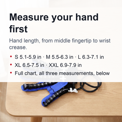 Rehabilitation Robot Glove – Hand & Finger Massage Device for Stroke Recovery & Hemiplegia Therapy