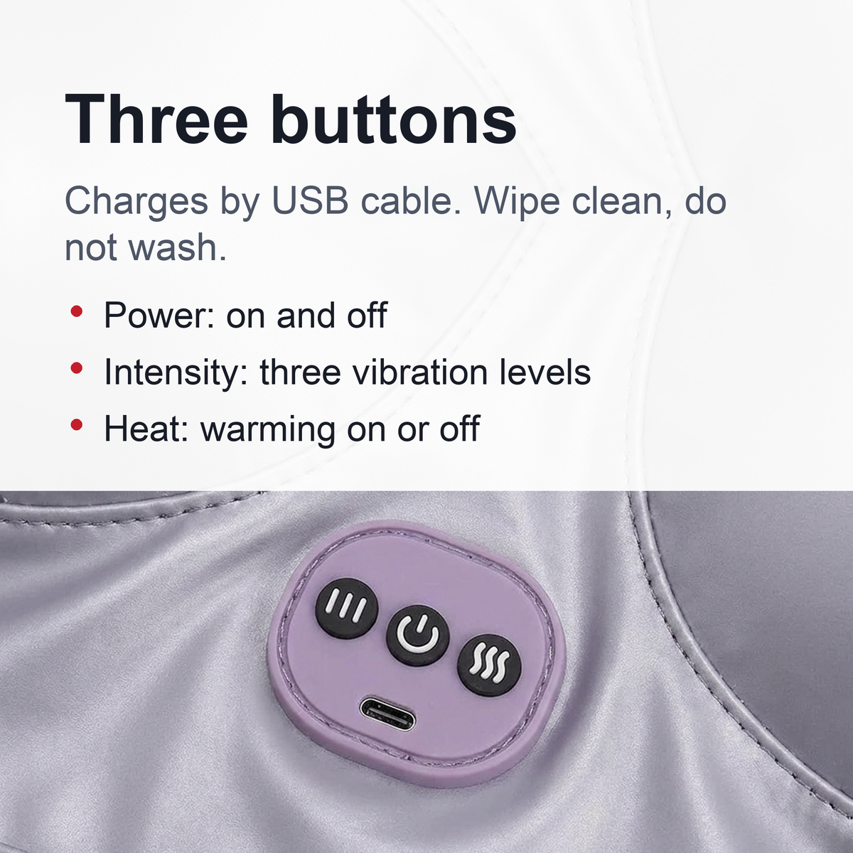 Breast Massager Bra, Blossom Up Electric Bust Massager – Heated Wireless Wearable Chest Massager, Anti Sagging Breast, Breast Enlargement Machine