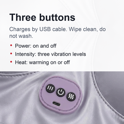 Breast Massager Bra, Blossom Up Electric Bust Massager – Heated Wireless Wearable Chest Massager, Anti Sagging Breast, Breast Enlargement Machine