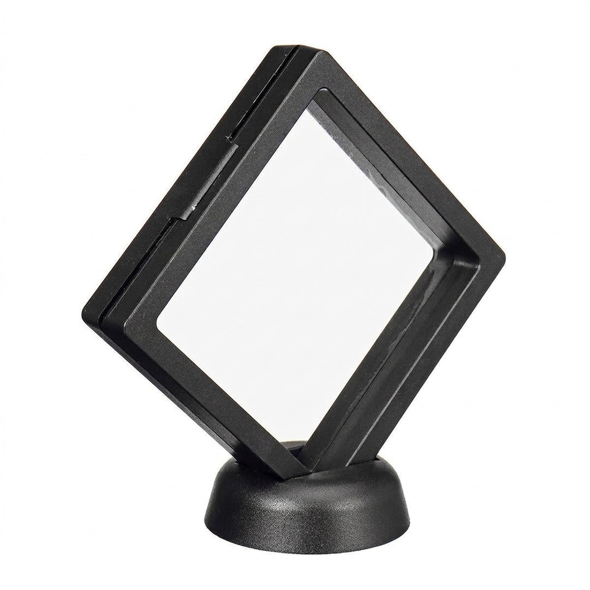 Floating Frame Display Case -  3D Coin Display Box for Challenge Coins, Rocks, AA Medallion, Jewelry, Shells, Fossils, Gems, Minerals, Pins