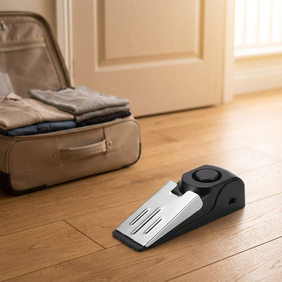 Door Stop Alarm - Portable Traveling Security