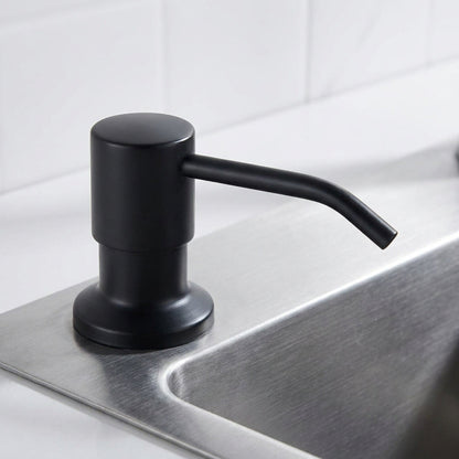 Sink Soap Dispenser Stainless Steel Extension Tube Kit for Liquid Soap Kitchen Sink Bathroom