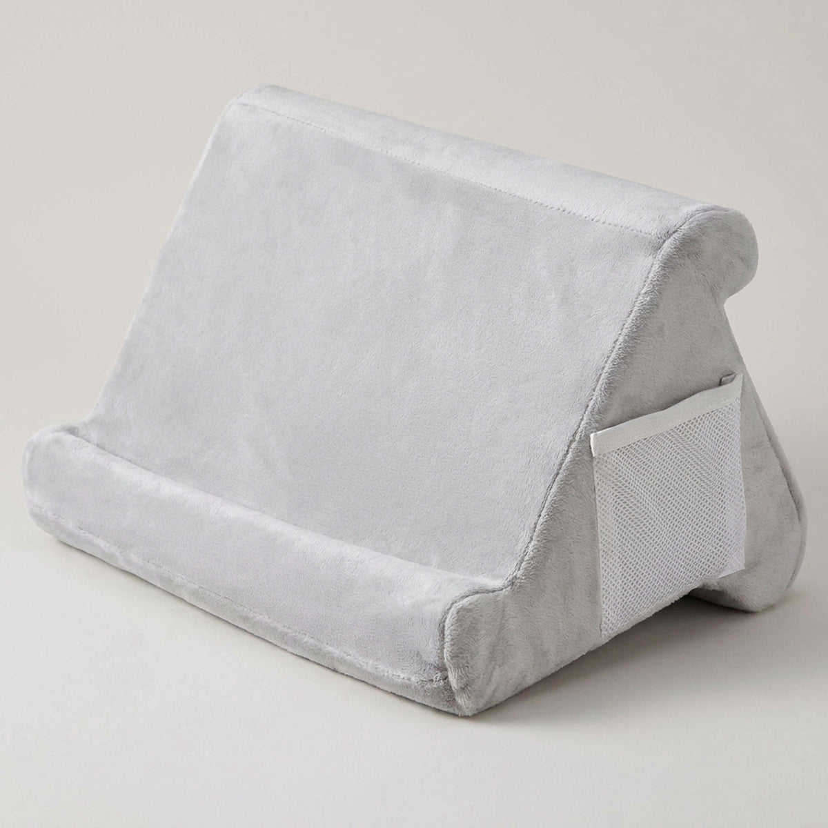 Pillow Tablet Stand - Foam Wedge Holder for Tablets, E-Readers, Phones and Books, Three Reading Angles for Bed, Sofa and Desk