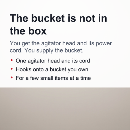 Bucket Washing Machine - Portable Mini Convenient Travel Washing Machine