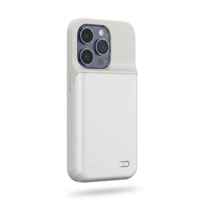 iPhone Battery Case – 6800mAh Power Bank Charger Cover for Extended Mobile Use
