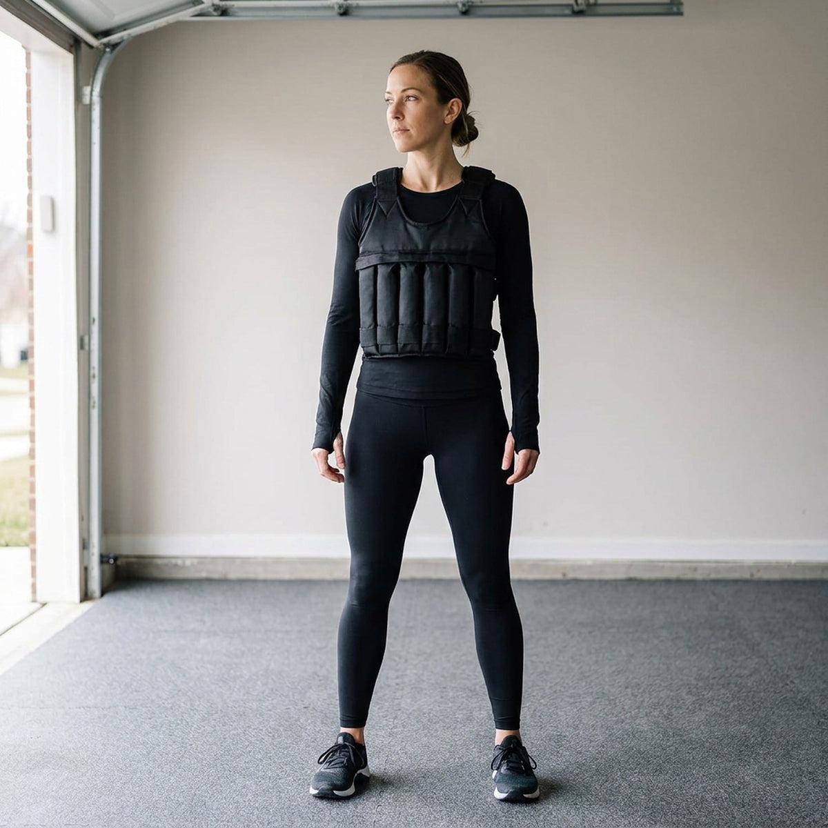 Adjustable Exercise Loading Weight Vest - Up to 65lbs Weighted Vest Adjustable for Exercise
