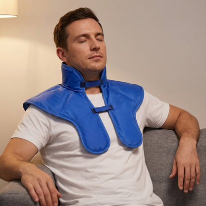 Neck and Shoulder Ice Pack – Reusable Cold Wrap for Pain Relief, Injuries, Muscle Strain, and Tension Comfort Therapy