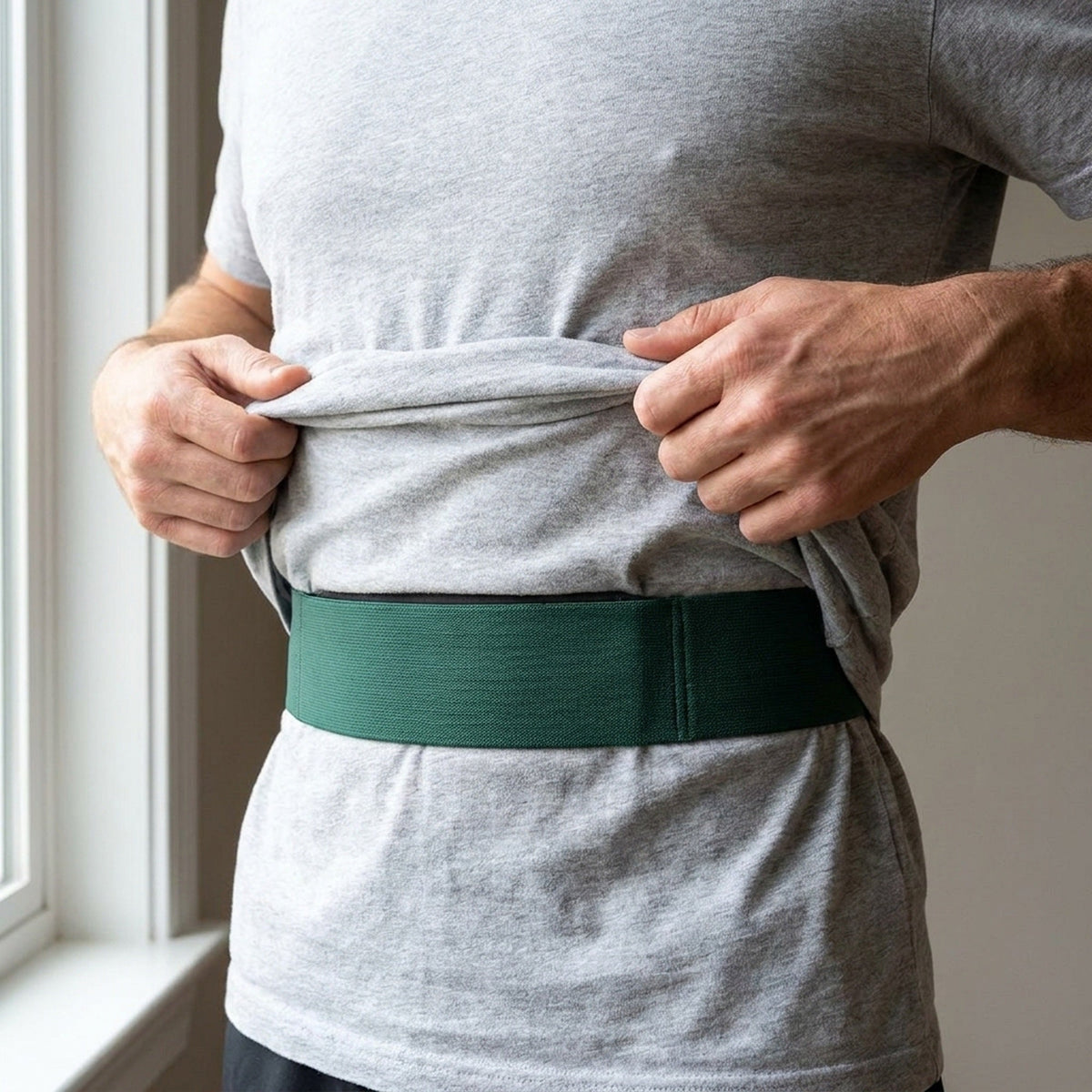 Ultra-Thin Waterproof Running Belt – Secure & Invisible Sports Waist Bag