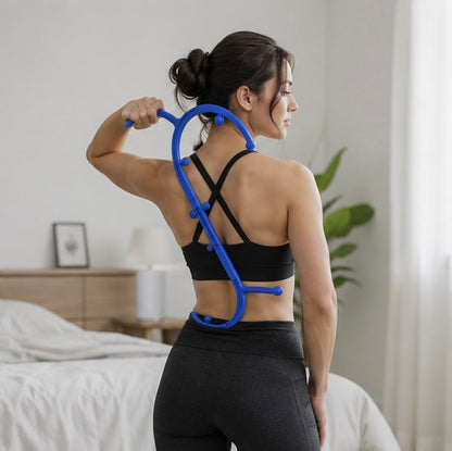 Trigger Point Massage Cane – Deep Tissue Self Massage Hook for Back, Neck, Shoulders and Muscle Pain Relief