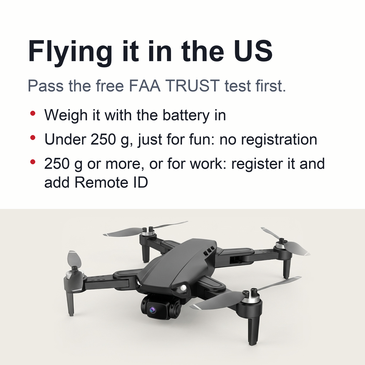 Drone with Camera – L900 Pro SE GPS RC Drone, Dual HD Camera, Foldable & Brushless